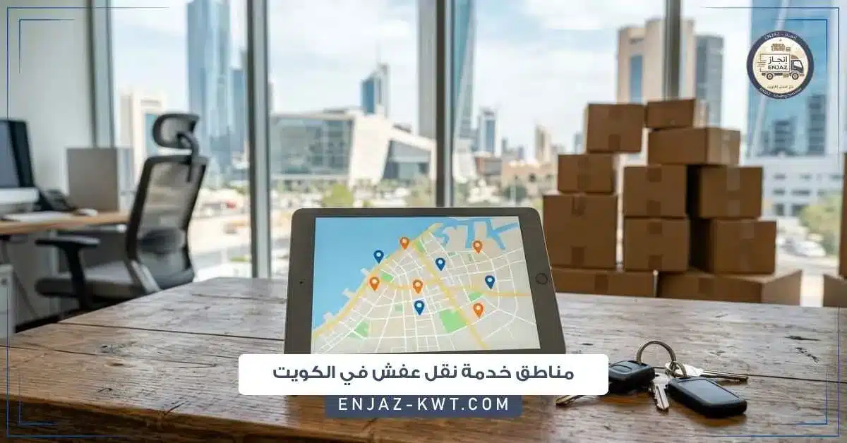 مناطق خدمة نقل عفش في الكويت